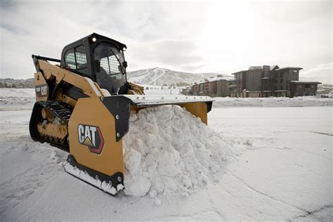 skid steer stuck in snow|skid steer tracks in snow.